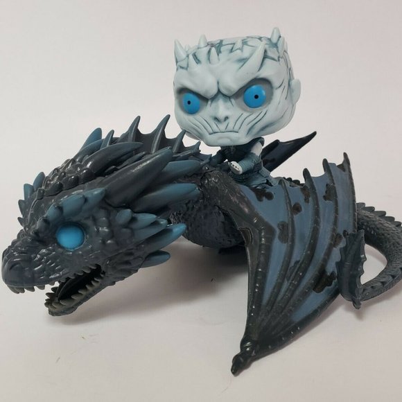 Game of Thrones Viserion Pop! Vinyl Ridez with Night King Figure - Picture 3 of 6